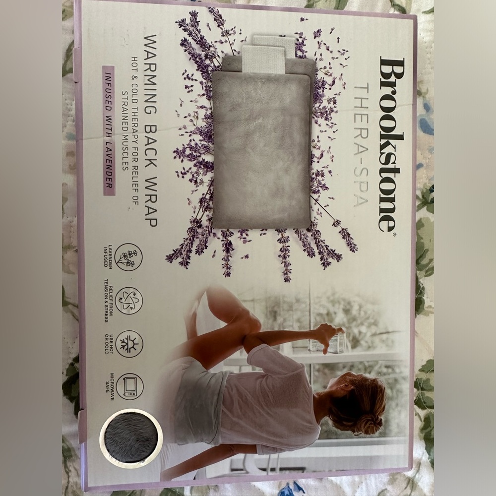 Brookstone Thera-spa Warming Back Wrap